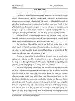 Thực trạng công tác an toàn vệ sinh lao động của các doanh nghiệp trong lĩnh vực công nghiệp