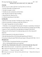 Đề cương ôn tập môn ngữ văn lớp 7 tham khảo