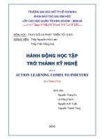 tiểu luận học tập trở thành kỹ nghệ
