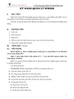 Kỹ năng quản lý stress