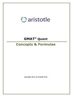 gmat quant concepts & formulae