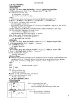 Tài liệu ôn thi vào 10 môn tiếng anh chuẩn chất lượng cao