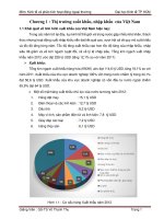 Tình hình xuất nhập khẩu của việt nam sang EU  thực trạng và giải pháp