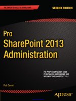pro sharepoint 2013 administration 2nd edition