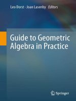 guide to geometric algebra in practice