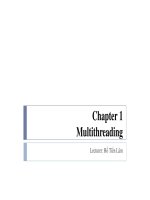 Chapter 1 Multithreading