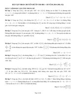 bài tập theo chuyên đề ôn thi đh môn toán phần 2