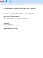 a metallization and bonding approach for high performance carbon nanotube thermal interface materials