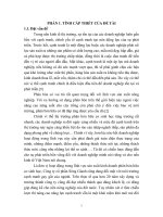 tìm hiểu các yếu tố ảnh hưởng tới năng lực cạnh tranh của công ty cổ phần phân bón sông gianh