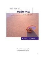 Bản Chất của TOÁN HỌC