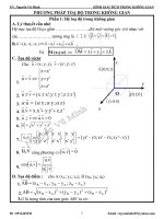 Phương pháp toạ độ trong không gian