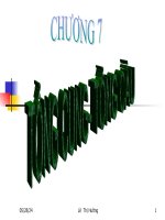 Chương 7 tổng cung tổng cầu
