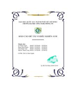 Đề tài vi điều khiển AVR - ĐH quốc gia TP Hồ Chí Minh