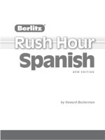 berlitz rush hour spanish