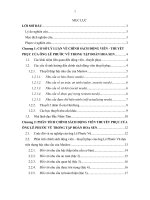 phân tích chính sách động viên thuyết phục của ông lê phước vũ trong tập đoàn hoa sen