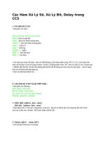 Các hàm xử lý số