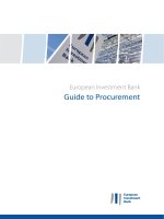 Tài liệu Guide Procurement