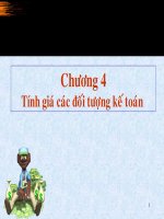 chuong 4 tính giá các đối tượng kế toán