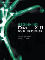 beginning directx 11 game programming [electronic resource]