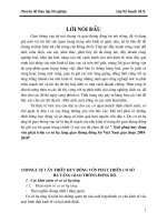 giải pháp huy động vốn phát triển cơ sở hạ tầng giao thông đường bộ việt nam giai đoạn 2001-2010