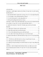 một số biện pháp nhằm nâng cao hiệu quả sản xuất kinh doanh ở công ty nạo vét và xây dựng đường thủy i