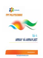 bài 4 array và arraylistcss
