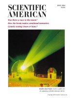 scientific american   -  1994 06  -  was there a race to the moon