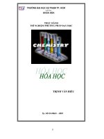 Thực hành thí nghiệm phư­ơng pháp dạy hoá học