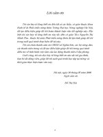 việc làm của lao động thanh niên nông thôn trường hợp nghiên cứu tại xã nghĩa sơn - huyện nghĩa hưng - tỉnh nam định