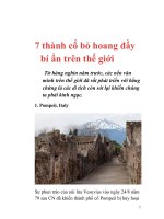 Những bí ẩn trên ở việt nam và thế giới chưa rõ lời đáp