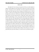 ĐỀ TÀI:  KẾ TOÁN CHI PHÍ SẢN XUẤT SẢN PHẨM VÁN SÀN TẠI NHÀ MÁY CHẾ BIẾN GỖ XUẤT KHẨU CỦA  CÔNG TY CỔ PHẦN CỬU LONG