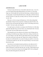 biện pháp nâng bậc học sinh yếu môn Toán tại trường THPT