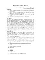 bệnh ống thận mô kẽ