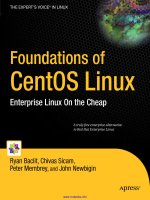 foundations  of  centos  linux