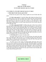 Tài liệu ôn thi ngành thuế