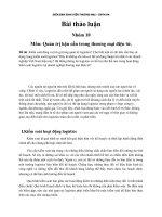 Hoạt động kiểm soát logistics tại doanh nghiệp thương mại điện tử