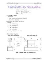 ĐỒ ÁN NỀN MÓNG 02