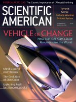 scientific american   -  2002 10  -  vehicle of change  -  how fuel - cell cars could revolutionize the world