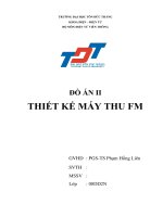 thiết kế máy thu fm