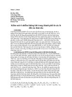 Kiểm soát ô nhiễm không khí trong thành phố từ các lò đốt rác thải rắn