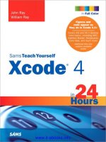 sams teach yourself xcode 4 in 24 hours