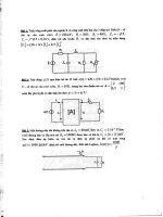 bài tập lý thuyết mạch