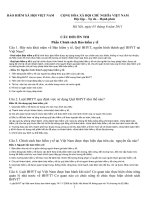 Ôn thi tuyển viên chức ngành Bảo hiểm xã hội: Câu hỏi Phần Chính sách Bảo hiểm y tế