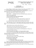 Hướng dẫn kỷ luật học sinh