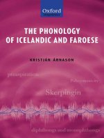 the phonology of icelandic and faroese