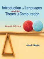 introduction to languages and the theory of computation