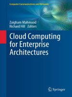 cloud computing for enterprise architectures [electronic resource]