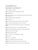 learning spanish like crazy level 2