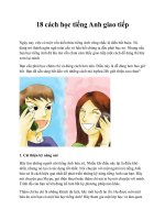 18 cách học tiếng Anh giao tiếp