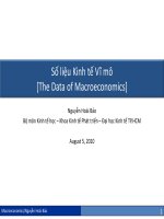 Bài giảng kinh tế vĩ mô chương 2   nguyễn hoài bảo